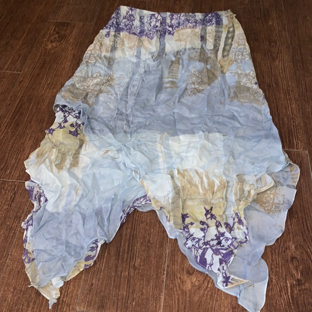 Women’s Toypes asymmetrical maxi skirt